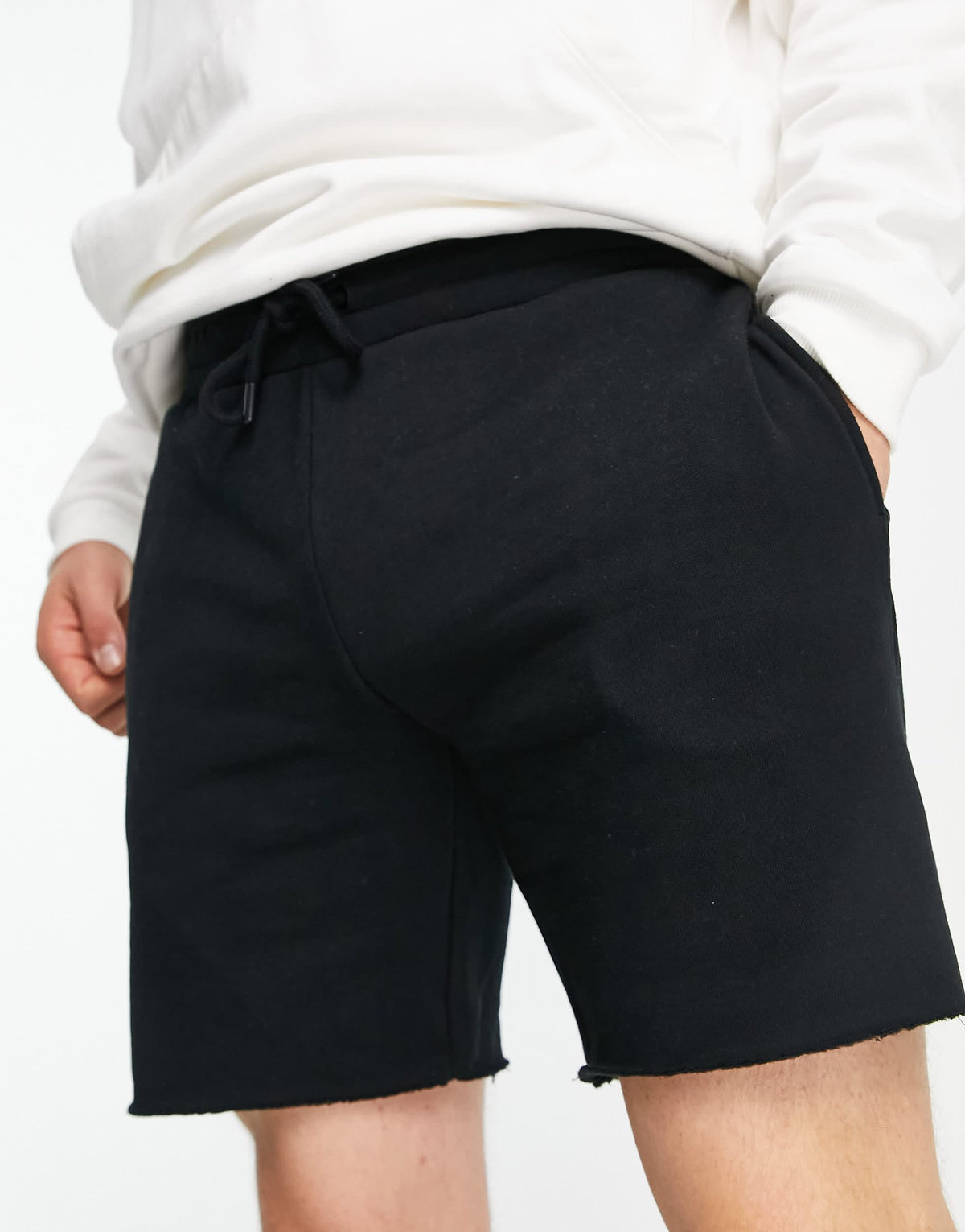 Topman co-ord short in black 