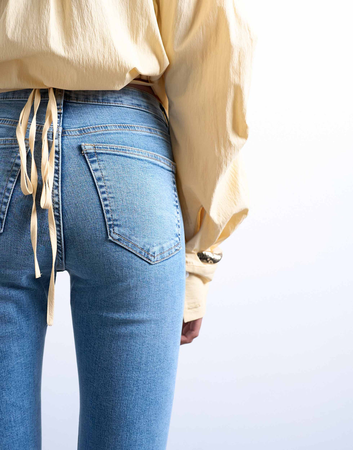 Topshop Jamie high rise skinny jean in bleach