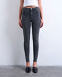 Topshop Jamie high rise skinny jean in washed black