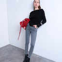 Topshop Jamie high rise skinny jean in grey