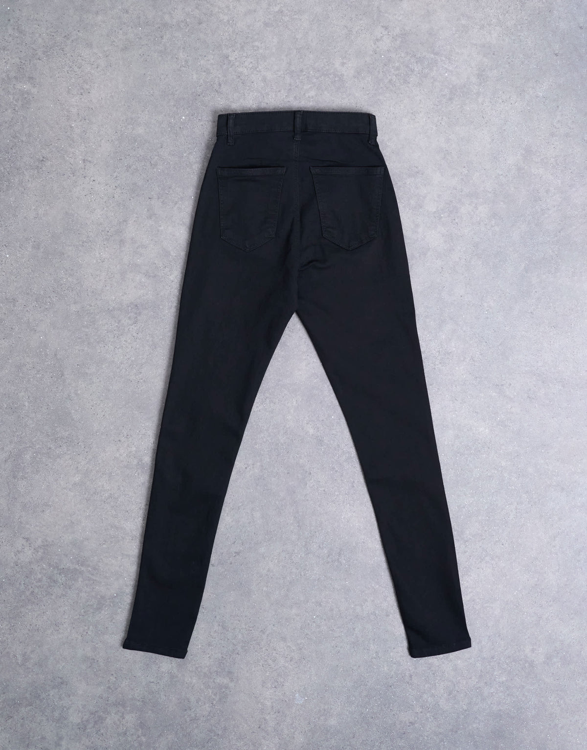 Topshop Hourglass Joni high rise super skinny jean in black