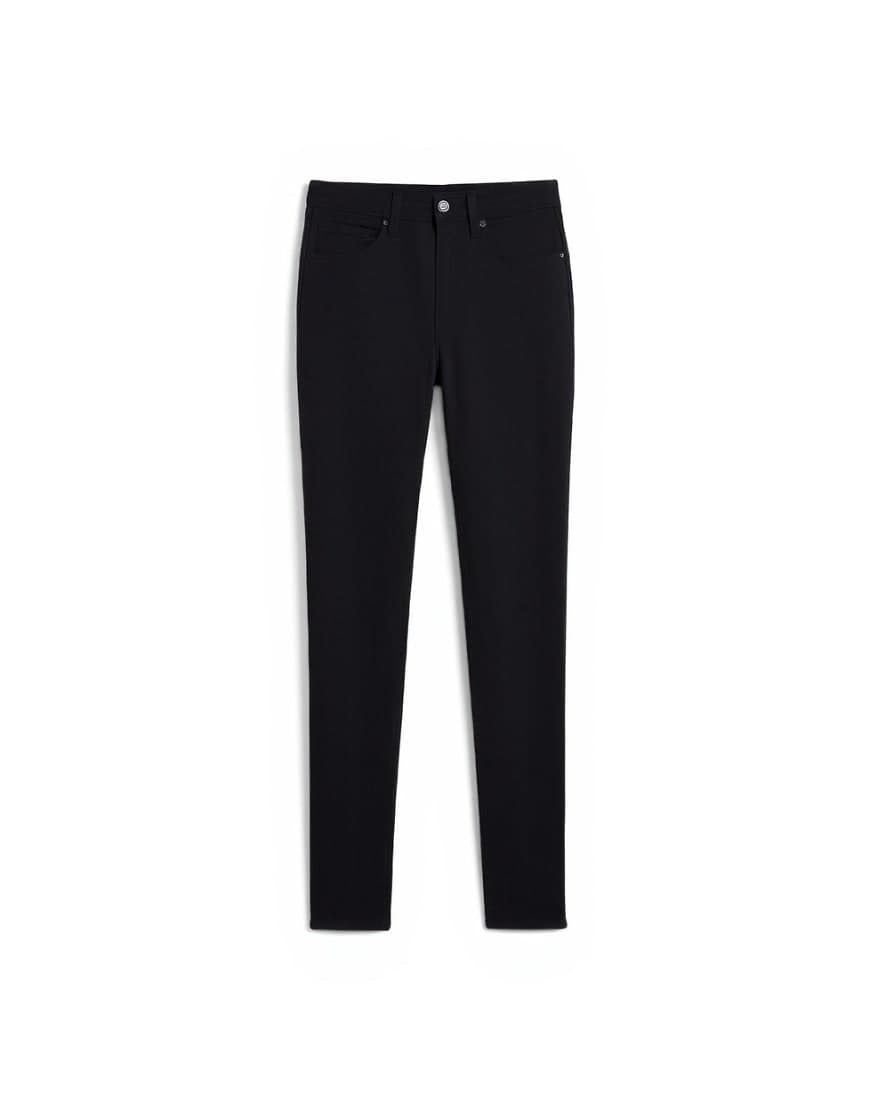 Topshop Hourglass Jamie high rise skinny jean in black