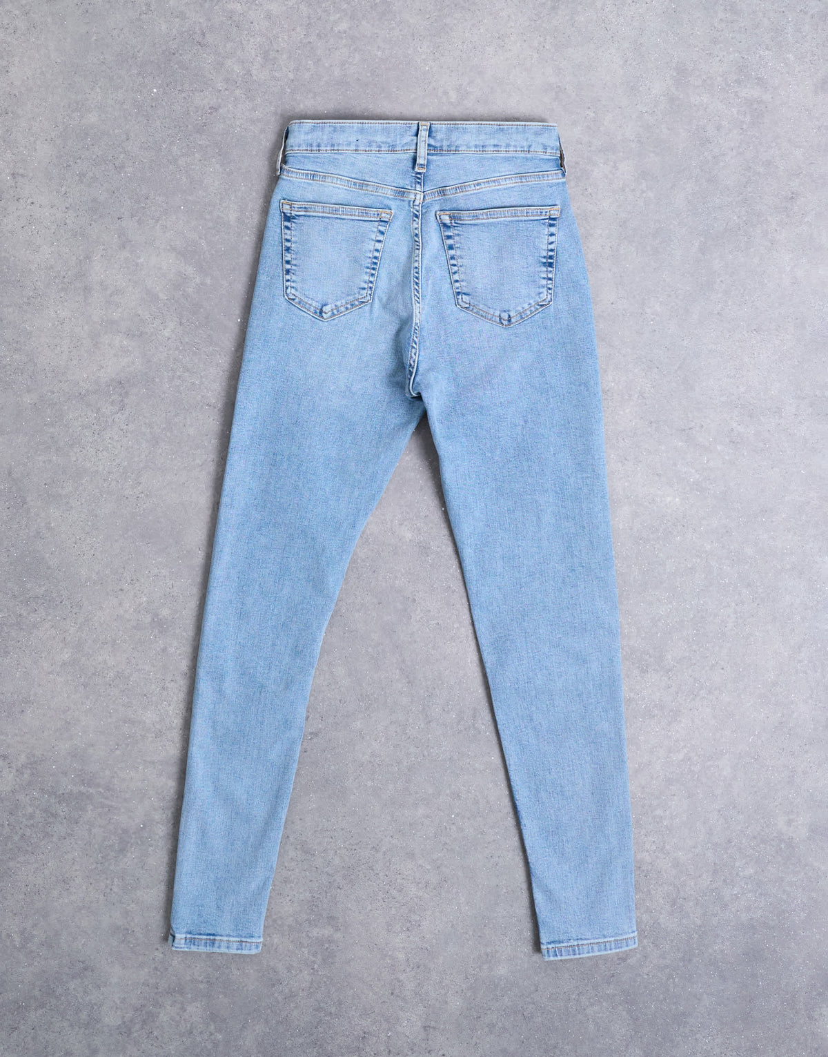 Topshop Hourglass Jamie high rise skinny jean in bleach