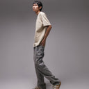 Topman relaxed fit t-shirt in stone