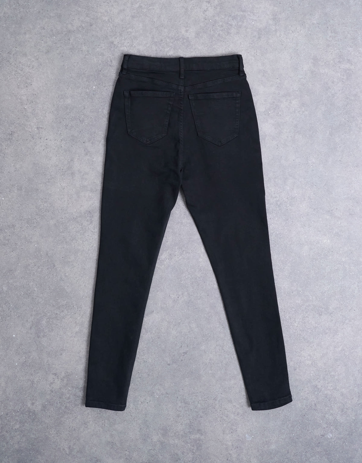 Topshop Hourglass Jamie high rise skinny jean in black