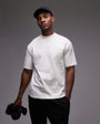 Topman relaxed fit t-shirt in ecru