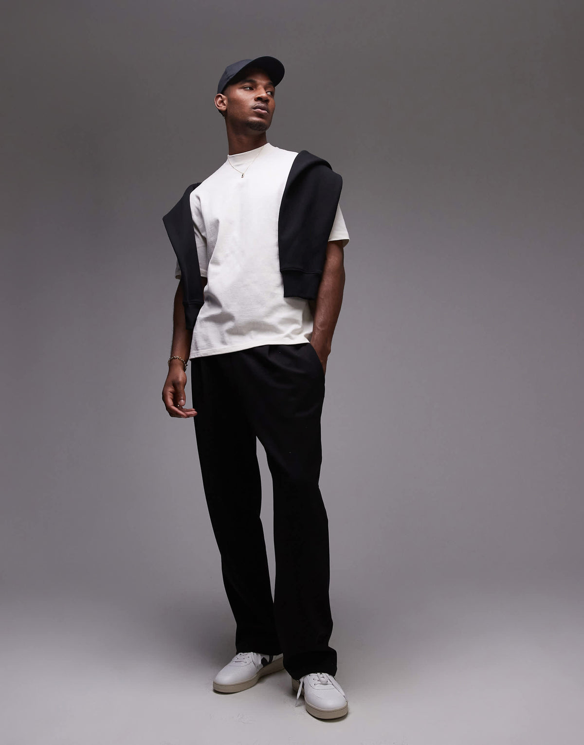 Topman relaxed fit t-shirt in ecru