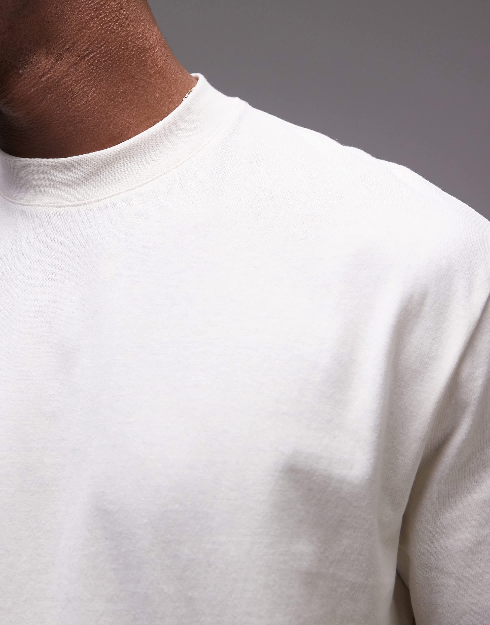 Topman relaxed fit t-shirt in ecru