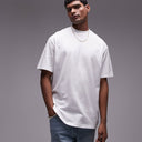 Topman relaxed fit t-shirt in white