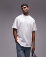 Topman relaxed fit t-shirt in white