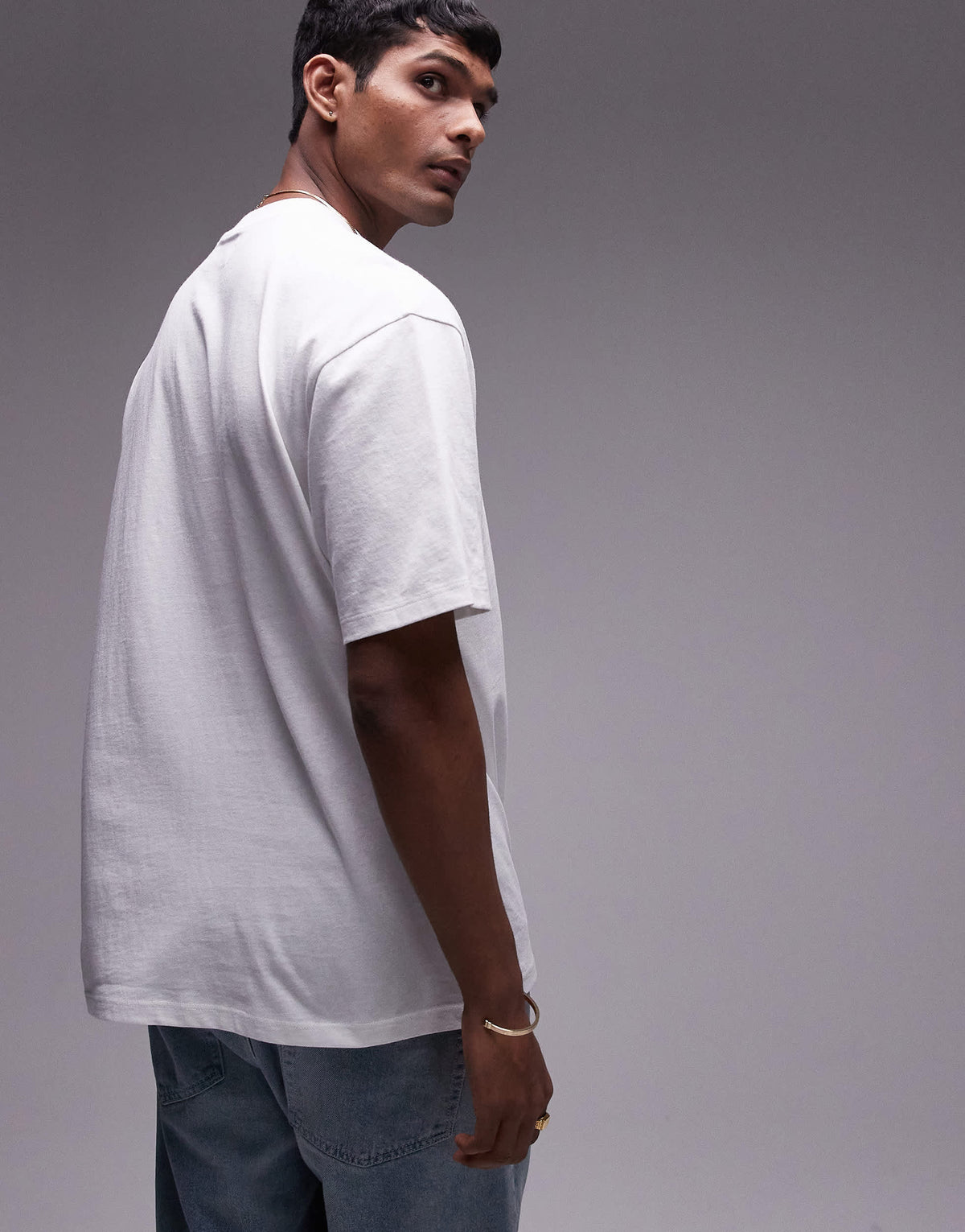 Topman relaxed fit t-shirt in white