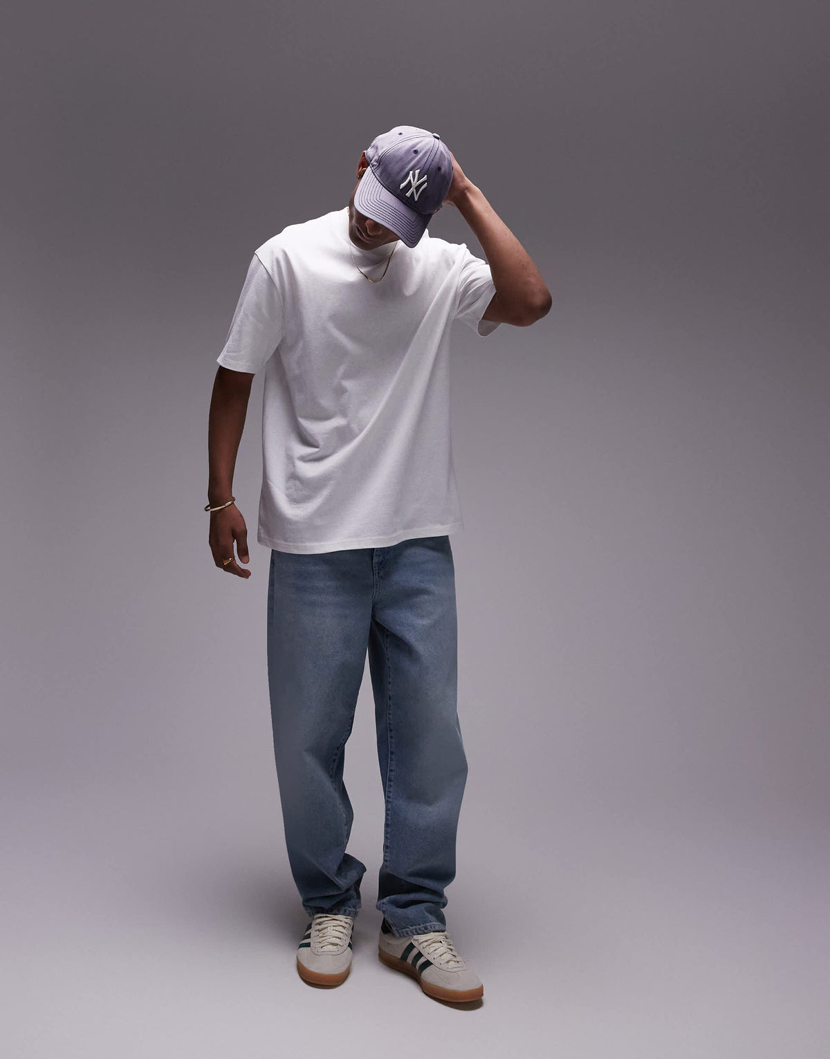 Topman relaxed fit t-shirt in white