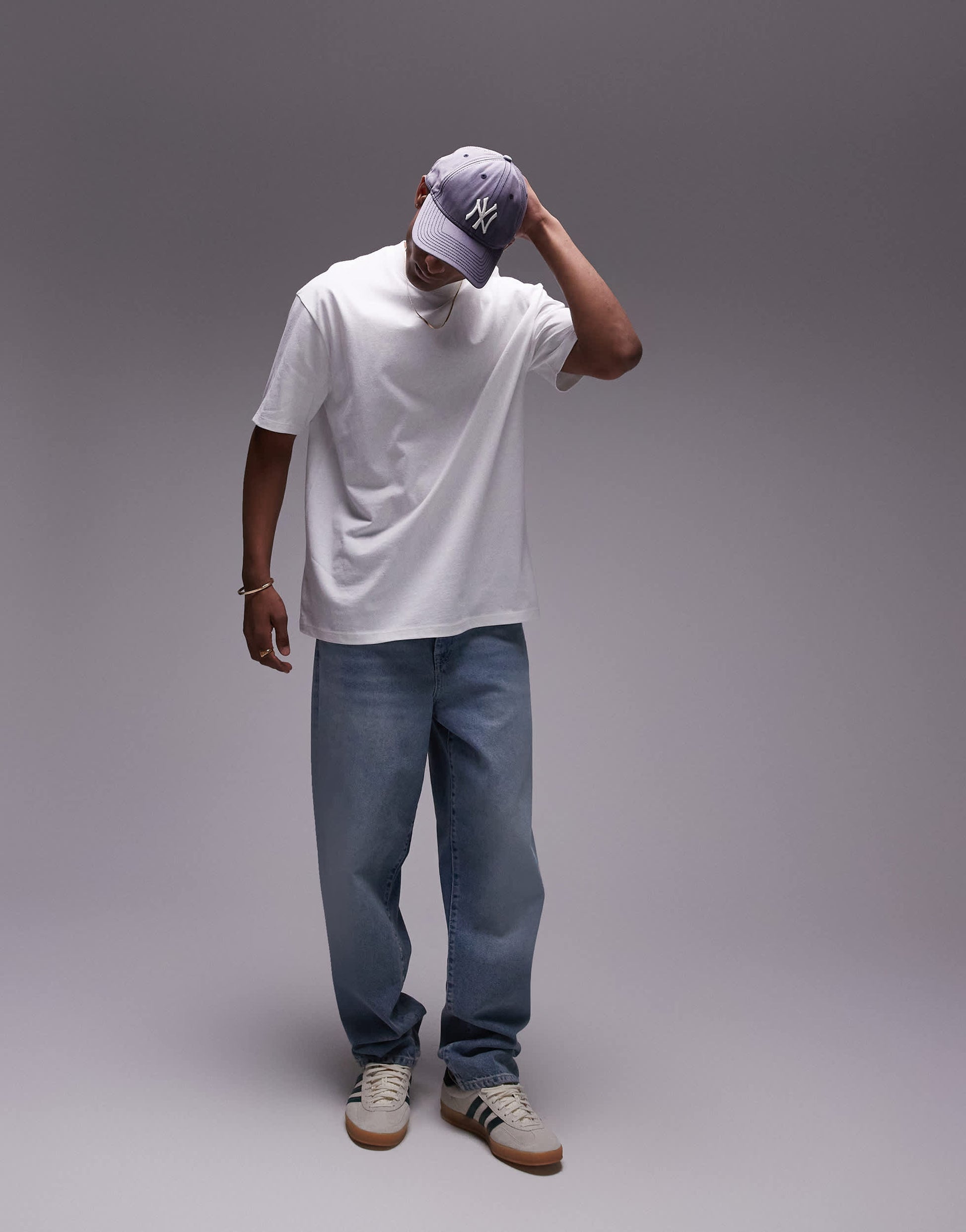 Topman relaxed fit t-shirt in white