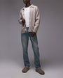 Topman slim jeans in tinted light blue