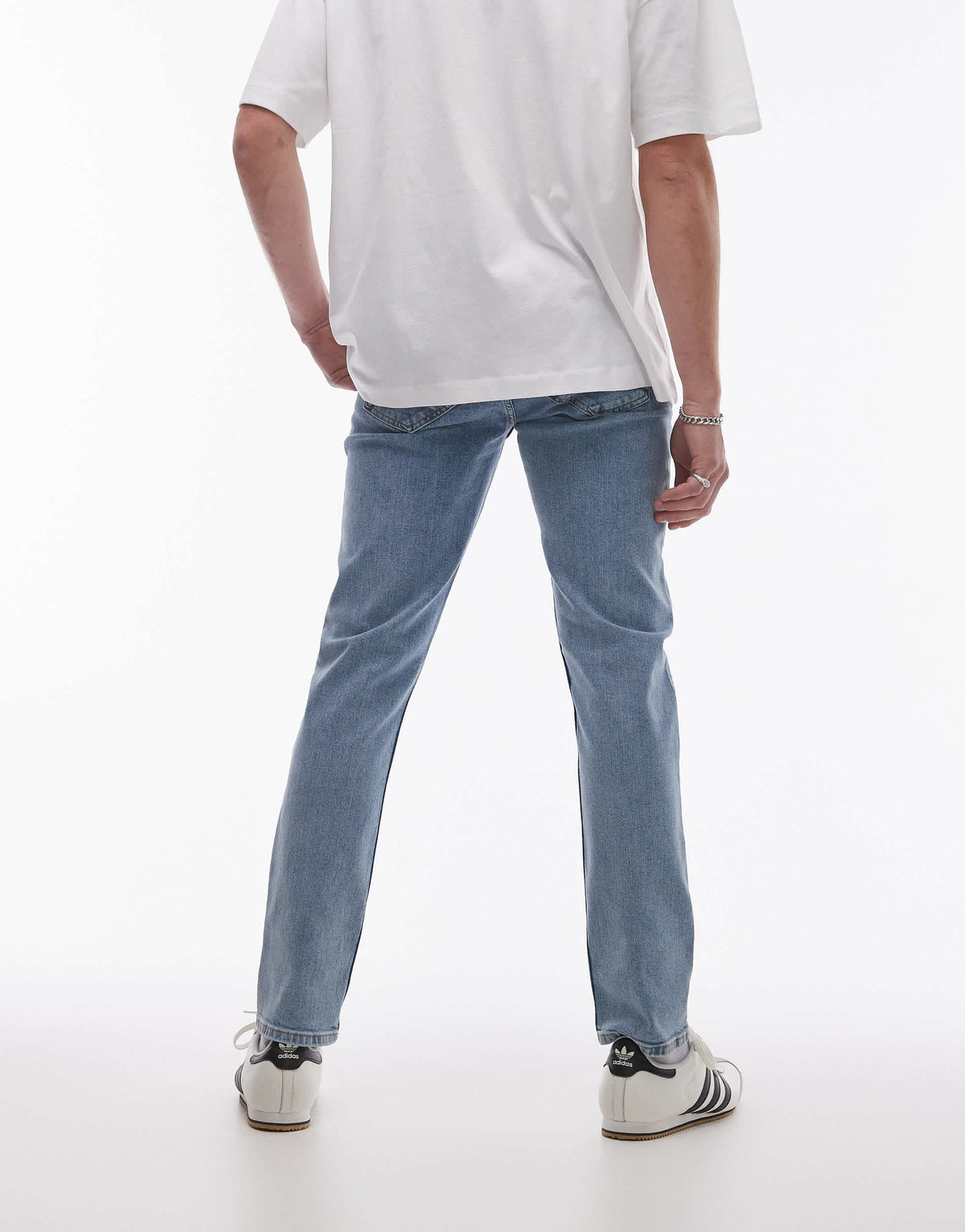 Topman slim jeans in light blue