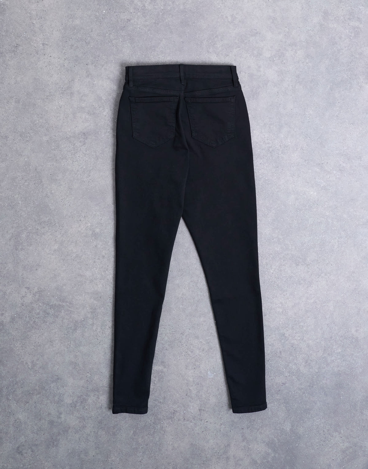 Topshop Hourglass Jamie high rise jean in black