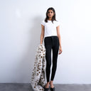 Topshop Joni high rise super skinny jean in black