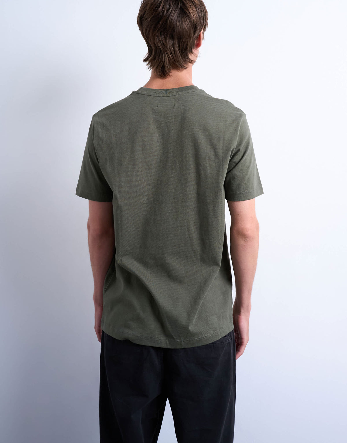 Topman classic fit t-shirt in khaki