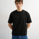 T-shirt court coupe décontractée Topman noir