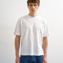 T-shirt Topman coupe décontractée raccourcie blanc