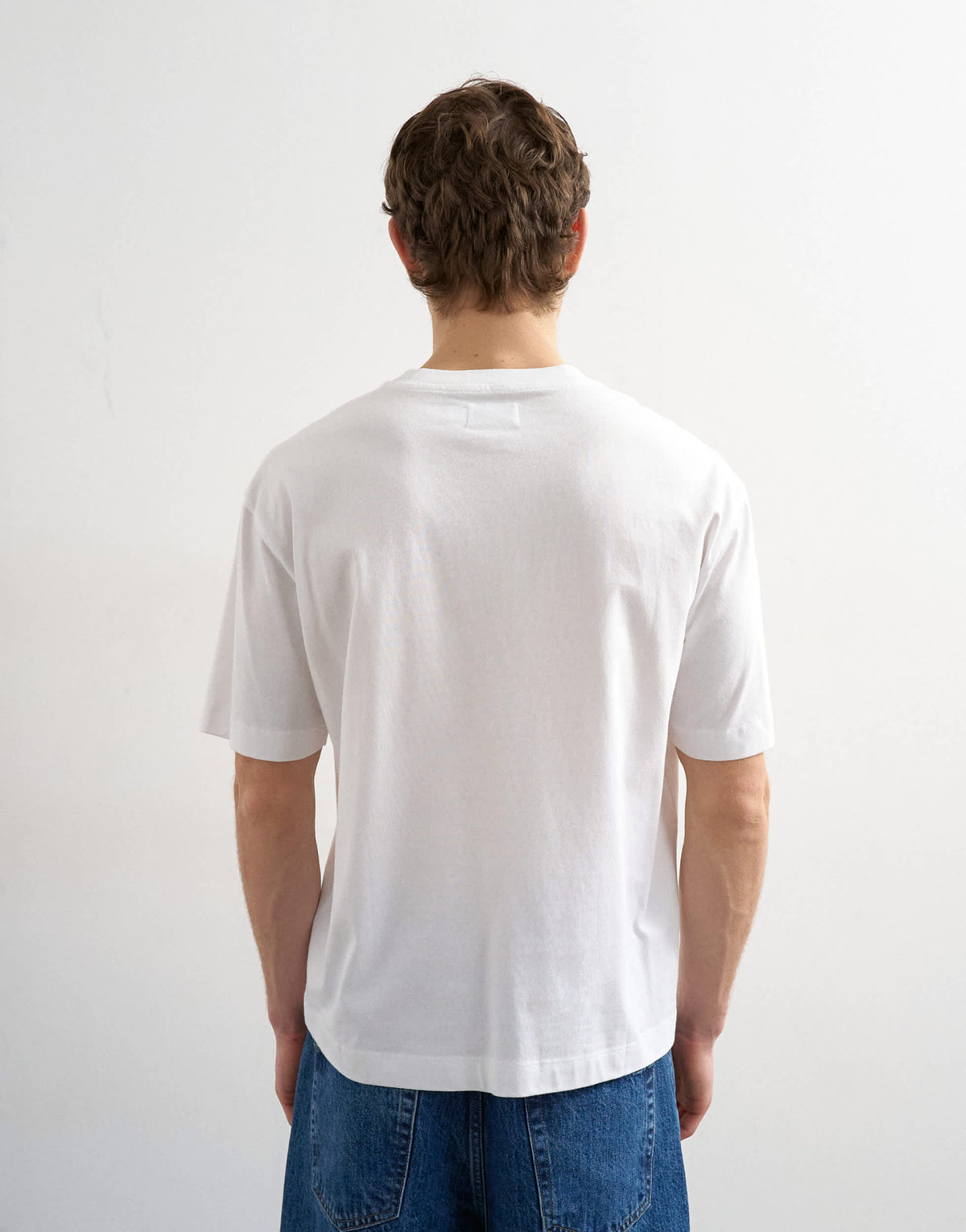 Topman relaxed fit cropped fit t-shirt in white