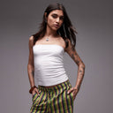 bandeau long blanc Topshop