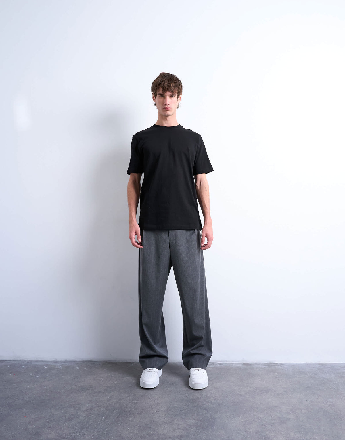 Topman 3 pack classic fit t-shirt in black