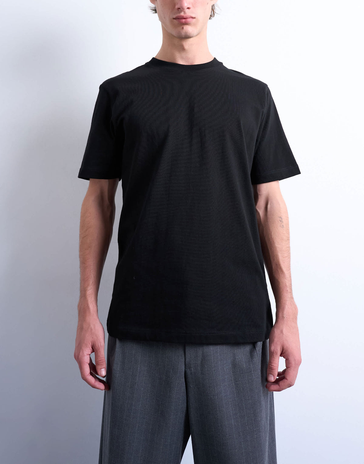 Topman 3 pack classic fit t-shirt in black