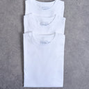 Topman 3 pack classic fit t-shirt in white