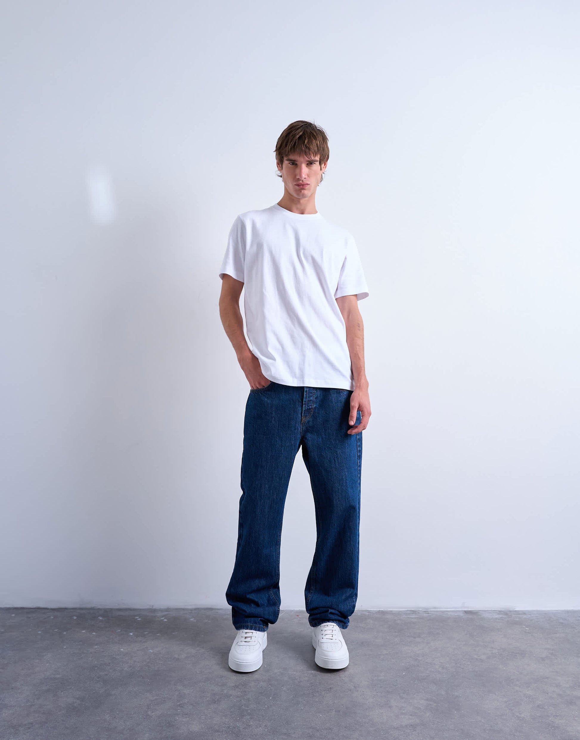 Topman 3 pack classic fit t-shirt in white