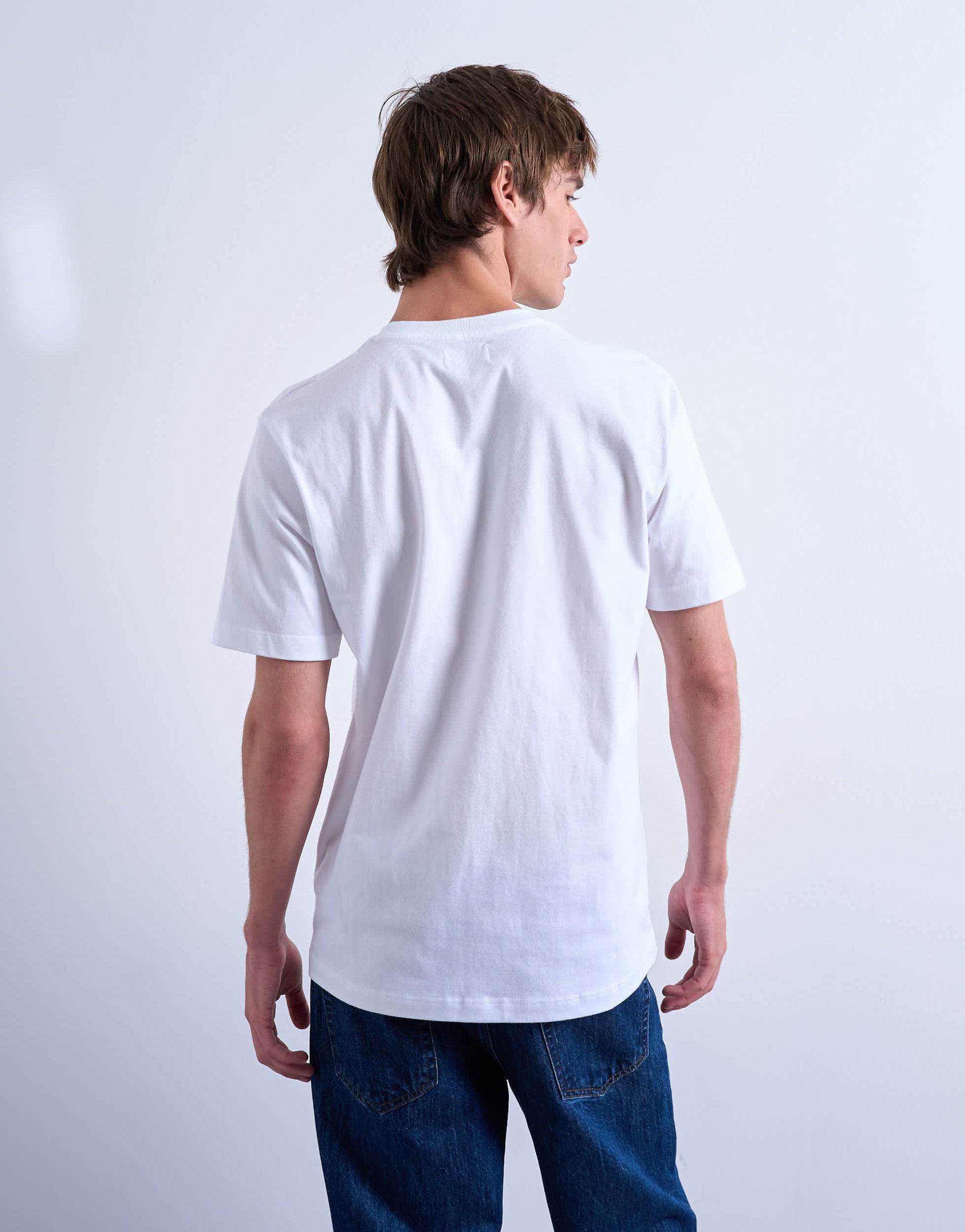 Topman 3 pack classic fit t-shirt in white