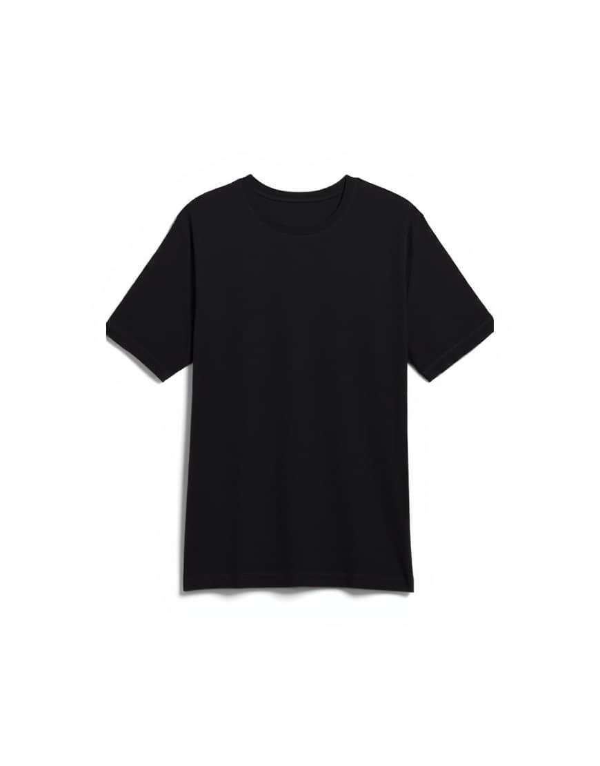 Topman 5 pack classic fit t-shirt in black