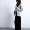 Topshop knitted longline easy cardigan in grey