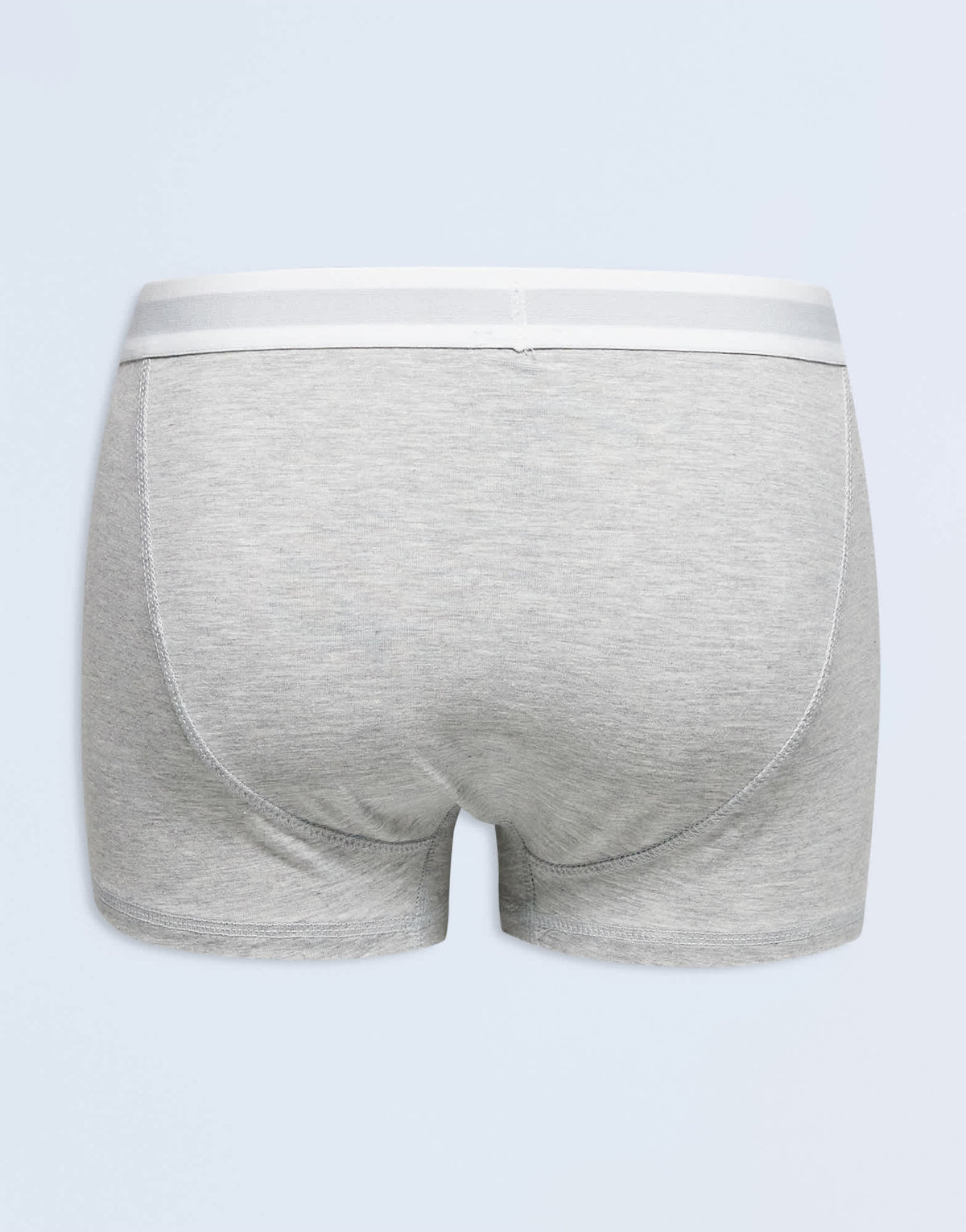 Topman 3 pack trunk in black, white and grey marl with white waistbands