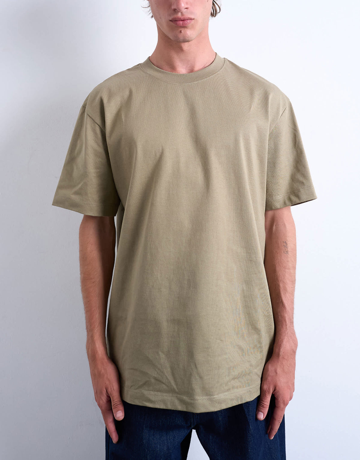 Topman relaxed fit t-shirt in khaki