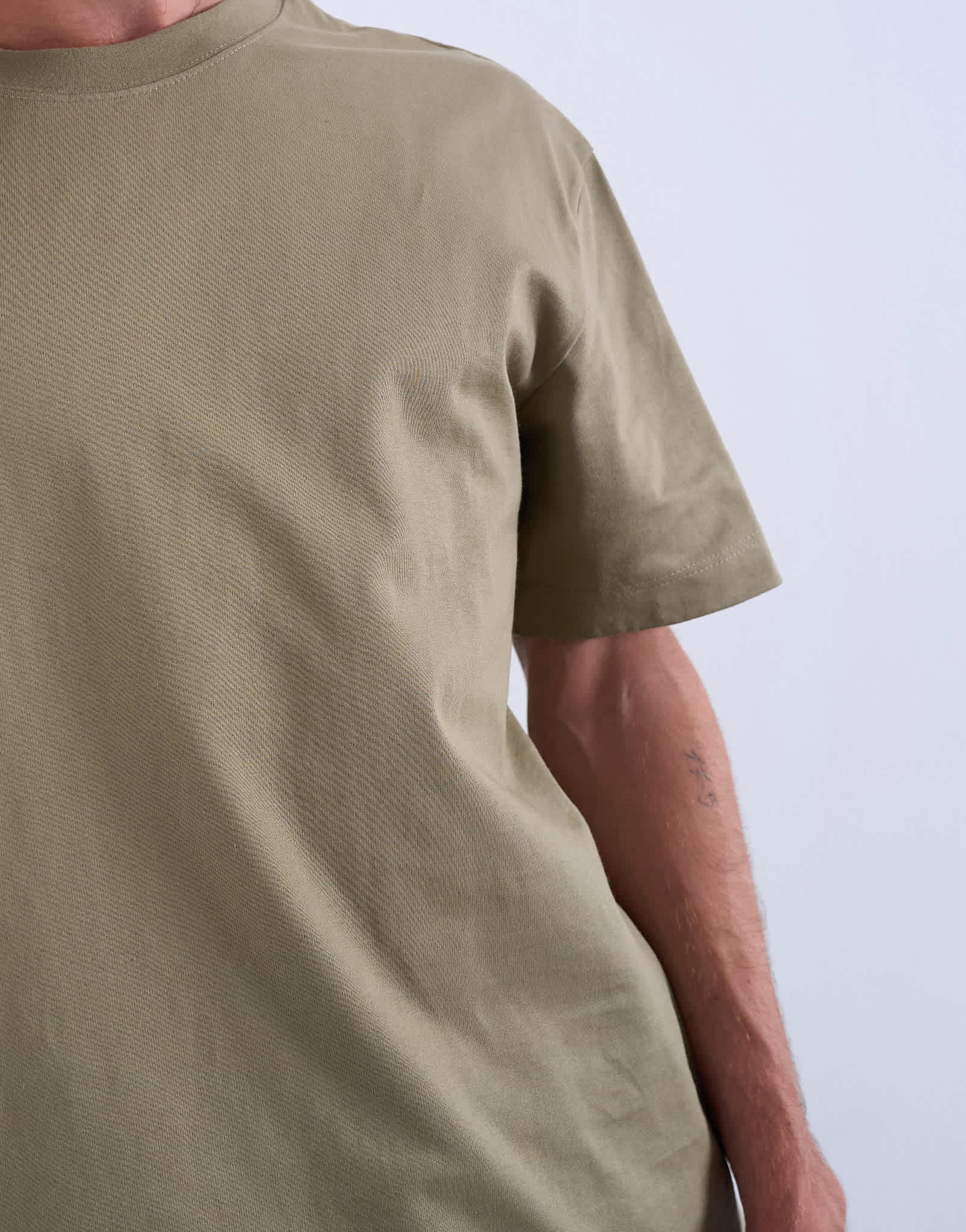Topman relaxed fit t-shirt in khaki