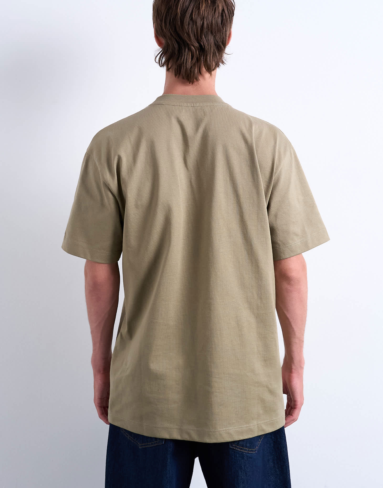 Topman relaxed fit t-shirt in khaki