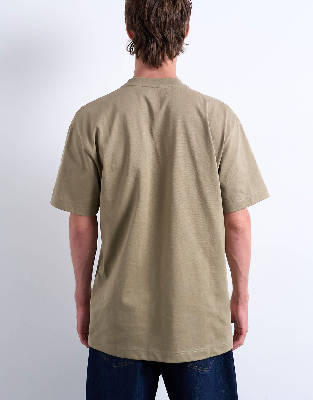 Topman relaxed fit t-shirt in khaki