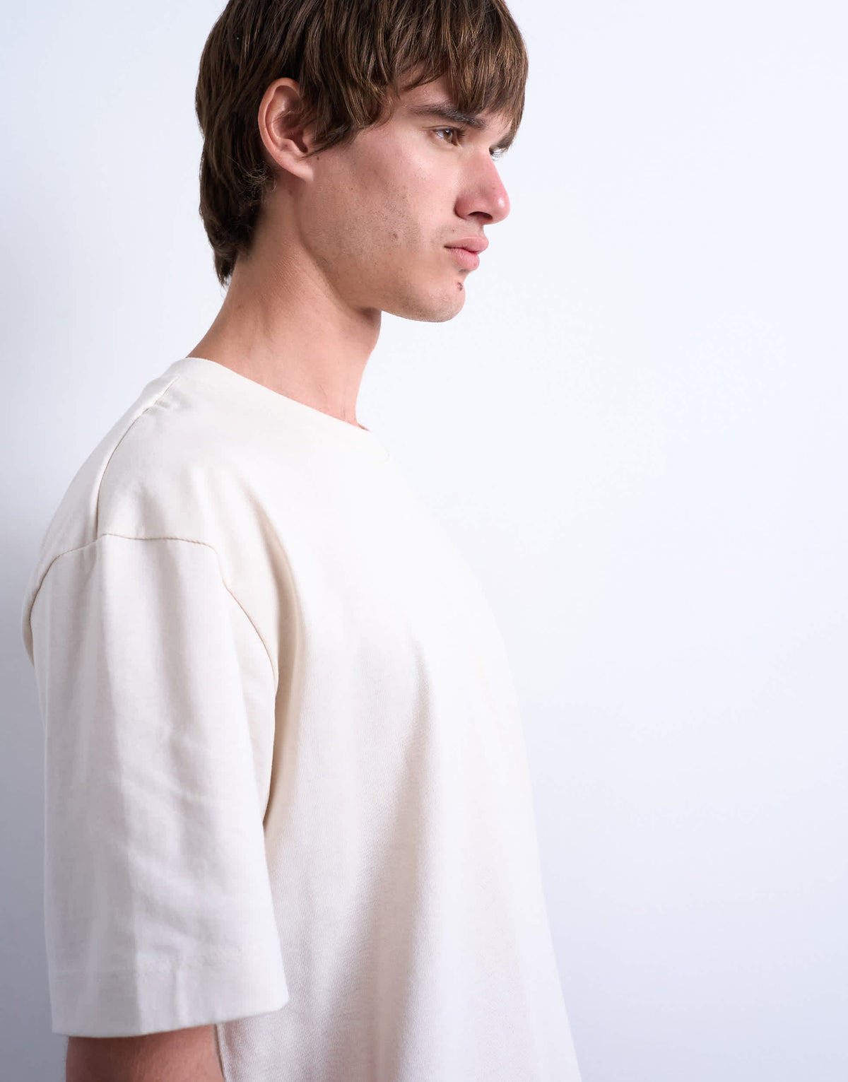 Topman relaxed fit t-shirt in ecru