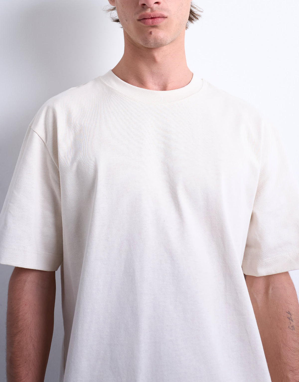 Topman relaxed fit t-shirt in ecru