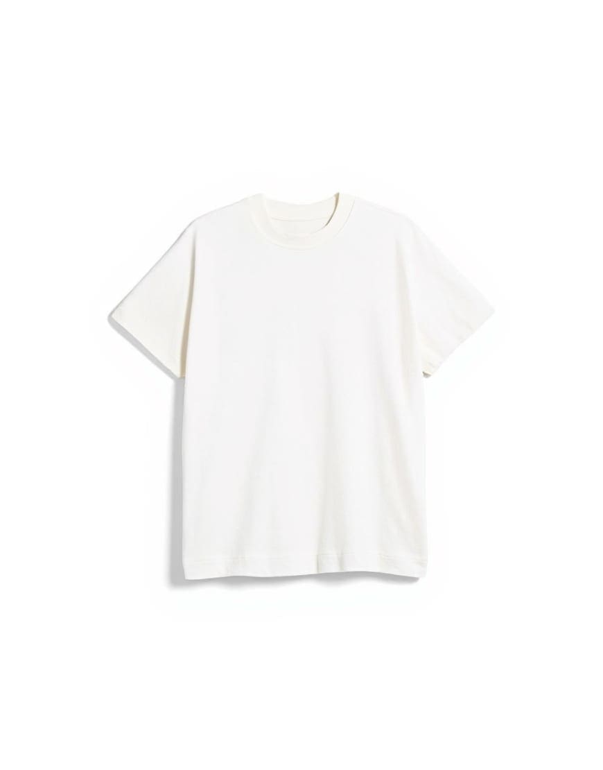 Topshop boxy tee in ecru