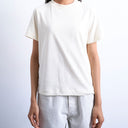 Topshop boxy tee in ecru