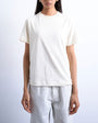 Topshop boxy tee in ecru