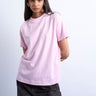 Topshop kastenförmiges T-Shirt in Rosa
