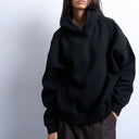 Topshop ultimate hoodie in black