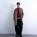 Topman cotton mac in khaki