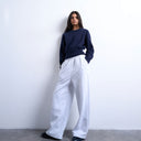 Pantalon de jogging Topshop à jambes droites gris cendré