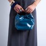 Topshop Gabrielte Handtasche mit Metallgriff in Türkis
