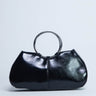 Sac à main Topshop Griffith avec anse en métal noir