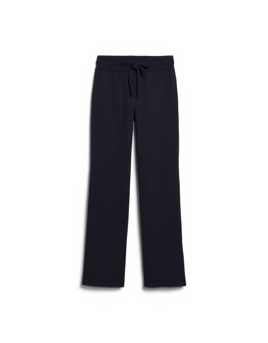 Topman heavyweight straight leg jogger in black